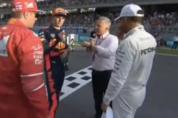 Video kwalificatie interview Maleisië: Verstappen grapt met Raikkonen