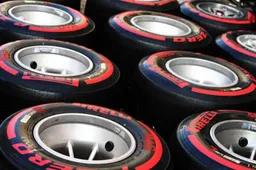 Albon en Vettel maken extra meters voor Pirelli