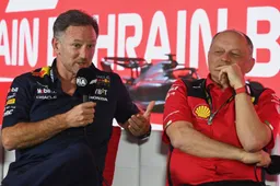 Vasseur vuelve a señalar la penalización a Red Bull por el límite presupuestario: "Era demasiado ligero