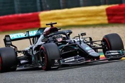 Hamilton aan kop in VT3; Verstappen kan ronde niet afmaken door file