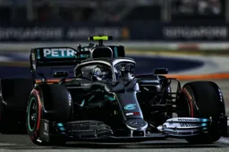 Bottas had geen goede ronde Q3 door in de weg rijdende Hamilton