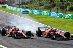 Leclerc fala sobre a corrida cheia de ação em Monza: "Eu me diverti muito"
