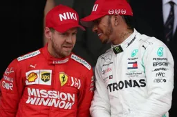 Sebastian Vettel over incident Max en Lewis: ''Ik dacht even aan de winst''