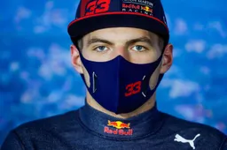 Verstappen can't control laughter:  ''Mince Pies??''