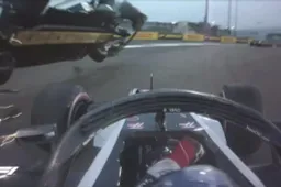 WATCH: HUGE crash for Hulkenberg at start of Abu Dhabi GP!