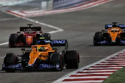 McLaren closes gap on Red Bull Racing: 'We were ahead of Perez'