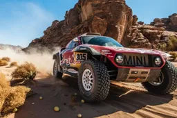 Dakar update etappe #3: Honda slaat toe te midden van zware valpartijen