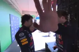 Verstappen shows his frustration after missing out on pole position in Portugal