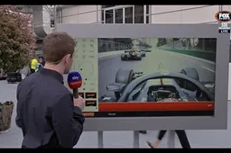Geweldige analyse van de crash van Verstappen en Ricciardo in Azerbeidzjan