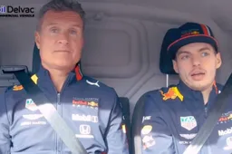 'Postbode' Verstappen brengt samen met David Coulthard pakjes rond in Nice