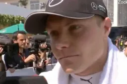 Bottas geïrriteerd: Verstappen reed bij mij in de weg