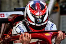 Kimi Raikkonen wordt niet enthousiast van een zesde plek met Alfa Romeo