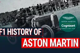 The History of Aston Martin in Formula 1