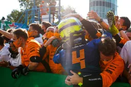 Incident tussen Verstappen en Hamilton weerhield Norris van inhalen