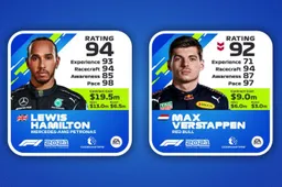 Verstappen drops in driver ratings F1 2021 again, Hamilton keeps rating