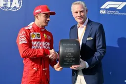 Leclerc kan Verstappen niet achter zich houden: "Maar ben enorm blij met dit jaar"
