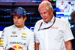 Pérez fica feliz com o raro momento de elogio de Marko