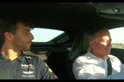 Video: Brundle en Ricciardo rijden met de nieuwe Aston Martin Vantage