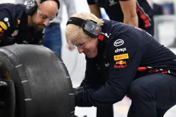 Geen snelle pitstop voor Boris Johnson bij Red Bull Racing