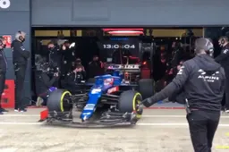 Video: Alpine maakt eerste meters op de baan