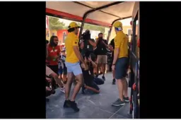 Sainz en Hulkenberg vechten het ook uit naast het F1-circuit!