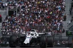 Team Williams eindigt voor de verandering als eerste!