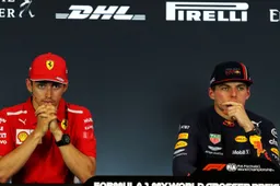 Zo reageert het internet op het incident tussen Verstappen en Leclerc!