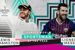 Hamilton uitgeroepen tot Laureus Sportman van het Jaar