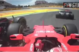 Video: De botsing van Verstappen vanuit meerdere hoeken
