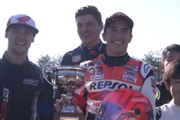 Verstappen and Marquez form unbeatable team on karting track