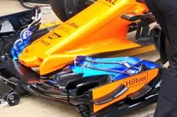 Eindelijk in beeld! De nieuwe neus van McLaren