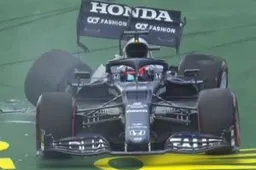Flinke klapper voor Tsunoda tijdens kwalificatie GP Imola