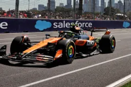 Norris tops double red flagged FP1 in Australia as Hamilton struggles