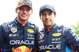Villeneuve: ‘Perez is niet slechter geworden, Verstappen heeft een tandje bij moeten zetten’