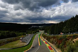De definitieve startopstelling voor de Grand Prix van België