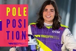 Jamie Chadwick op pole in W Series. Beitske Visser 8e