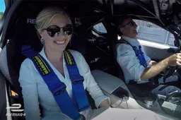 Video: Kate Upton test Formule E circuit in Montreal vanaf bijrijderstoel
