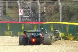 Stroll ruins Sprint Shootout for himself and Alonso with slicks
