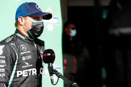 Bottas opgelucht na pole position: 'Ik heb wel een risico genomen'