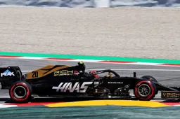 Haas eindelijk het bandenprobleem te boven