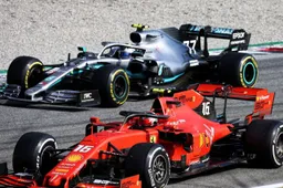 Bottas werd verrast door Leclerc: "Voor zo'n jonge gast vecht hij erg hard"