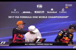 Video: Verstappen in de persconferentie na de GP Japan