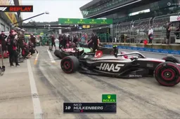 Haas F1 komt weg met voorwaardelijke boete na bizar moment Hulkenberg
