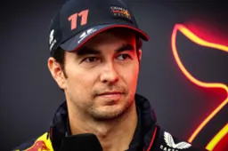 Sergio Pérez insatisfecho tras la P3 del Sprint Shootout del GP de Brasil