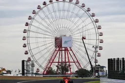 De tweede vrije training in Japan is mogelijk de vervangende kwalificatie