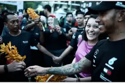 Wat deed Lewis Hamilton in Kuala Lumpur...?