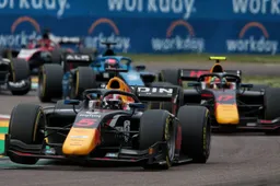 Dramatische race voor Red Bull-junioren in Formule 2-race in Imola