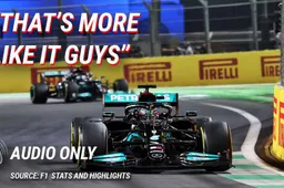 Hamilton ecstatic on team radio after win in Saudi Arabia