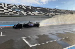 Pirelli completa con successo un test con Alpine sui pneumatici da bagnato '26 in Francia