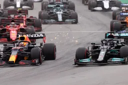 Zo verliepen de laatste starts met Hamilton en Verstappen op de eerste rij